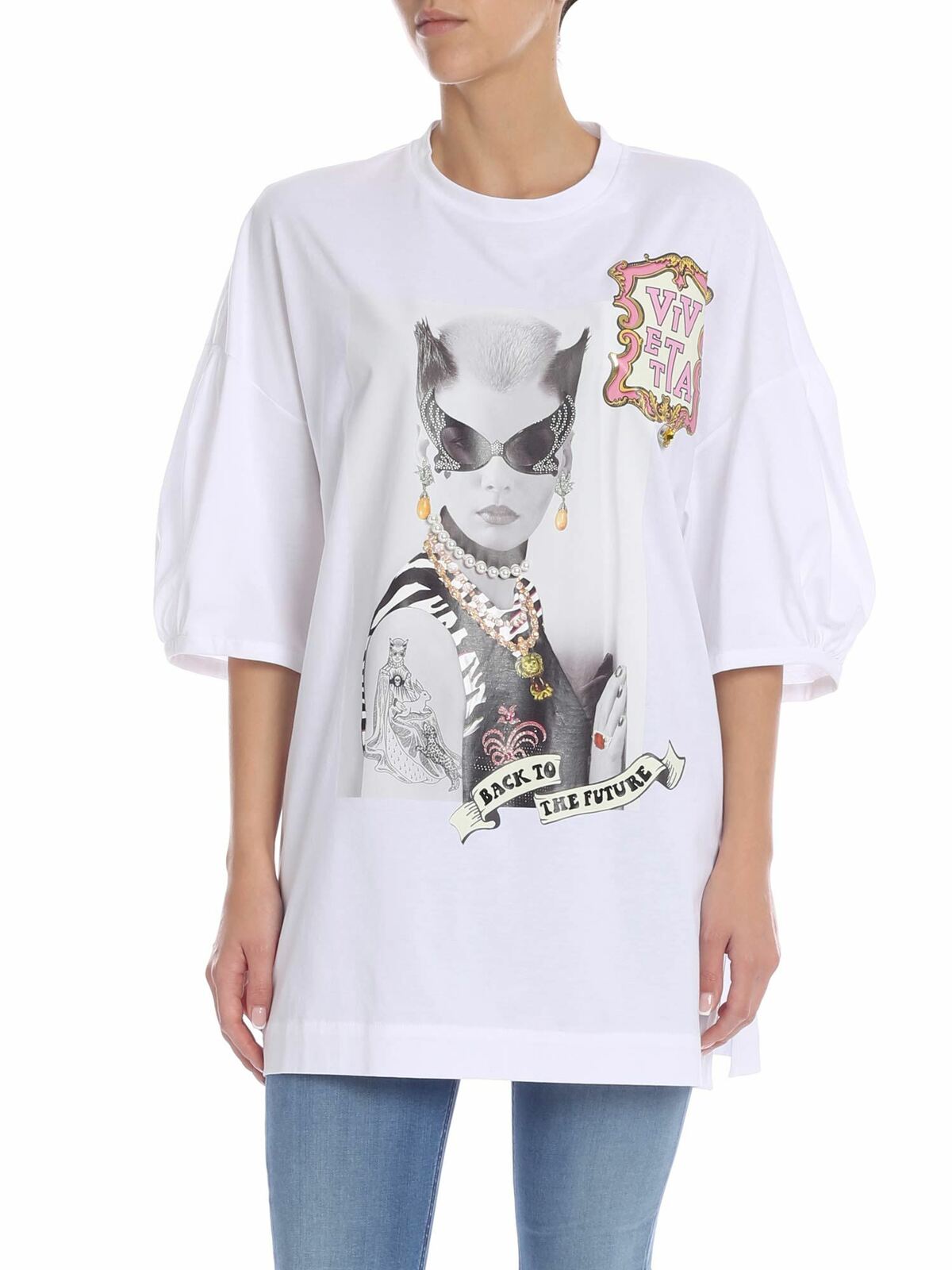 Back To The Future T-shirt in white