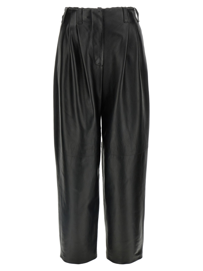 Black Leather Pants