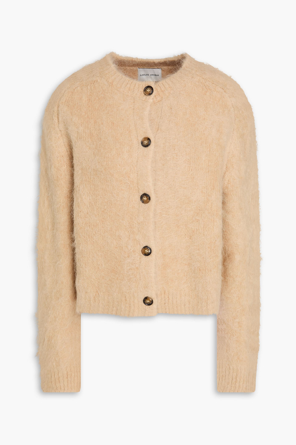 Arsen alpaca-blend cardigan - Neutral - S