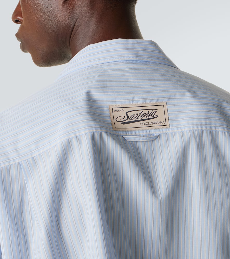 Striped cotton shirt