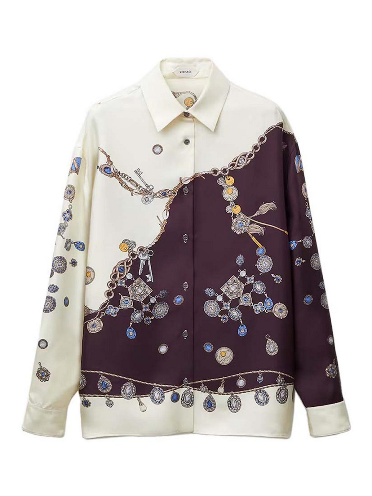 Printed Silk Shirt