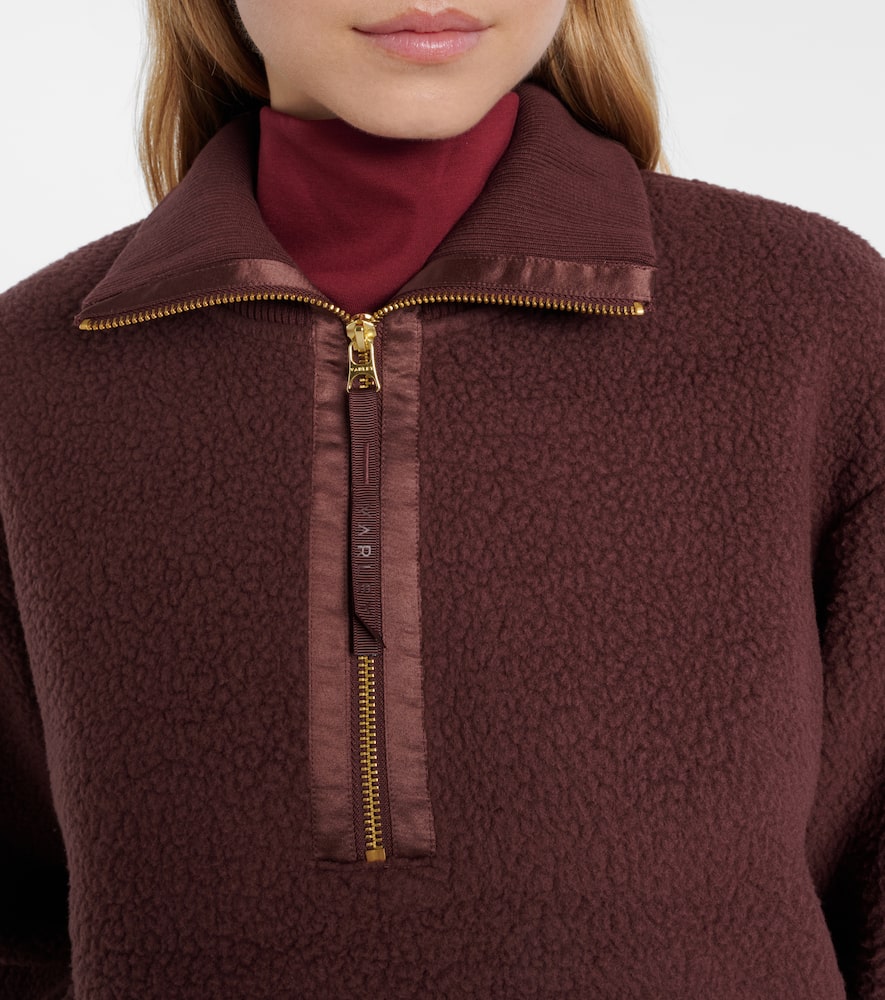 Roselle half-zip fleece