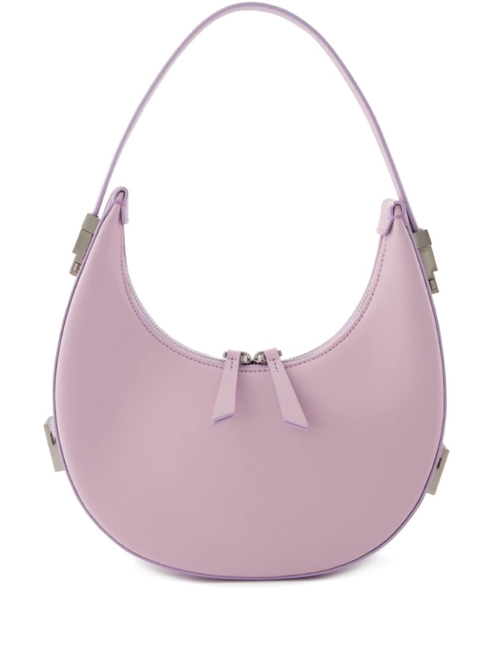 Engraved-logo tote bag - Pink