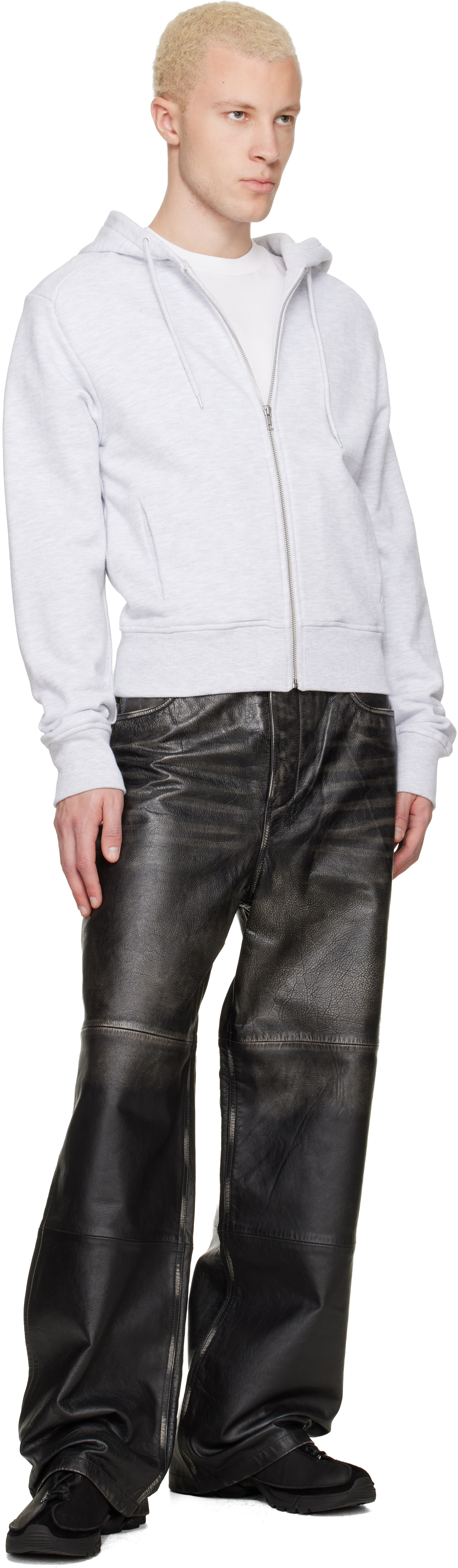 Black Blackjack MAXX Leather Pants