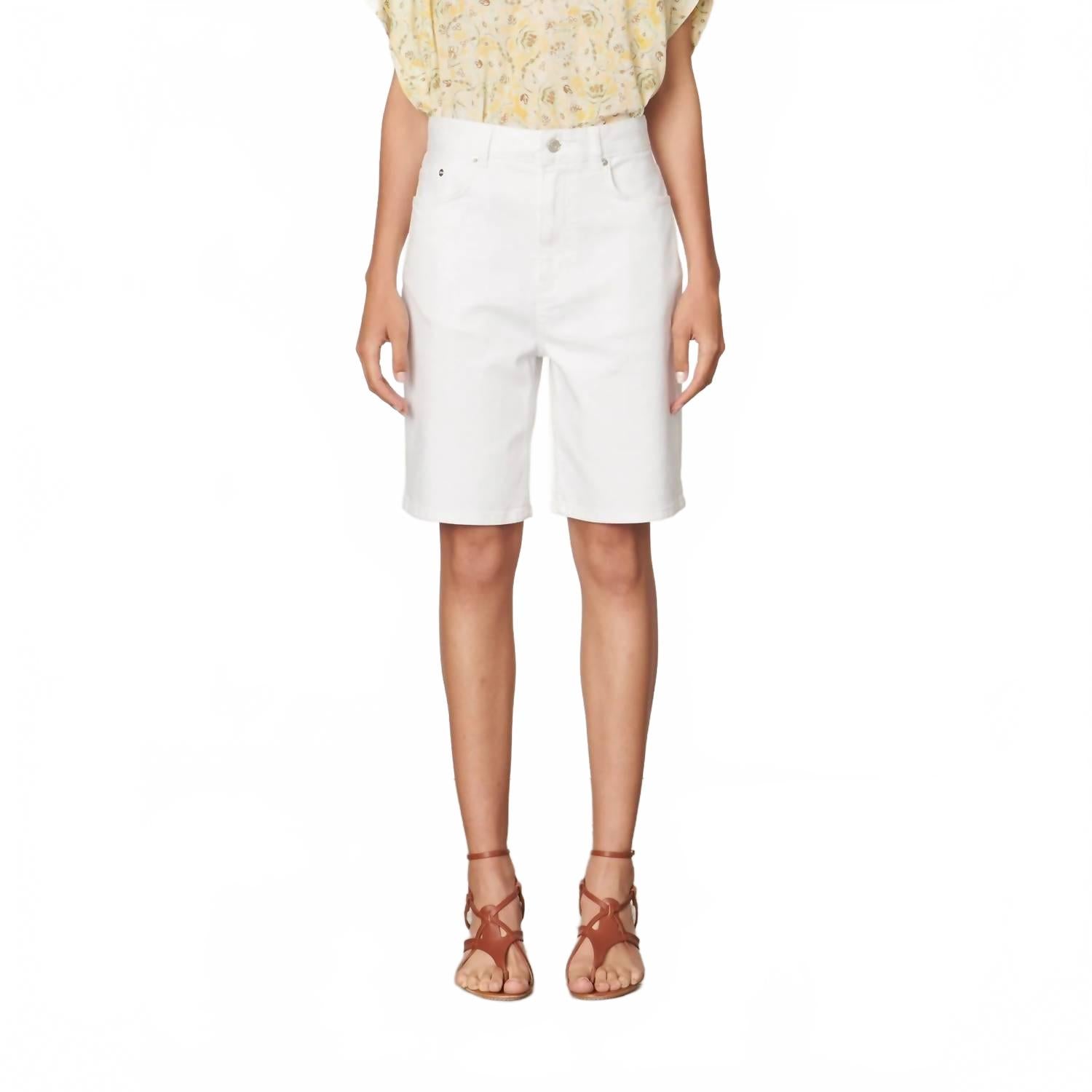 Cedric Shorts In Blanc