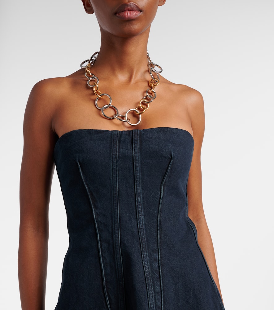 Lara denim corset