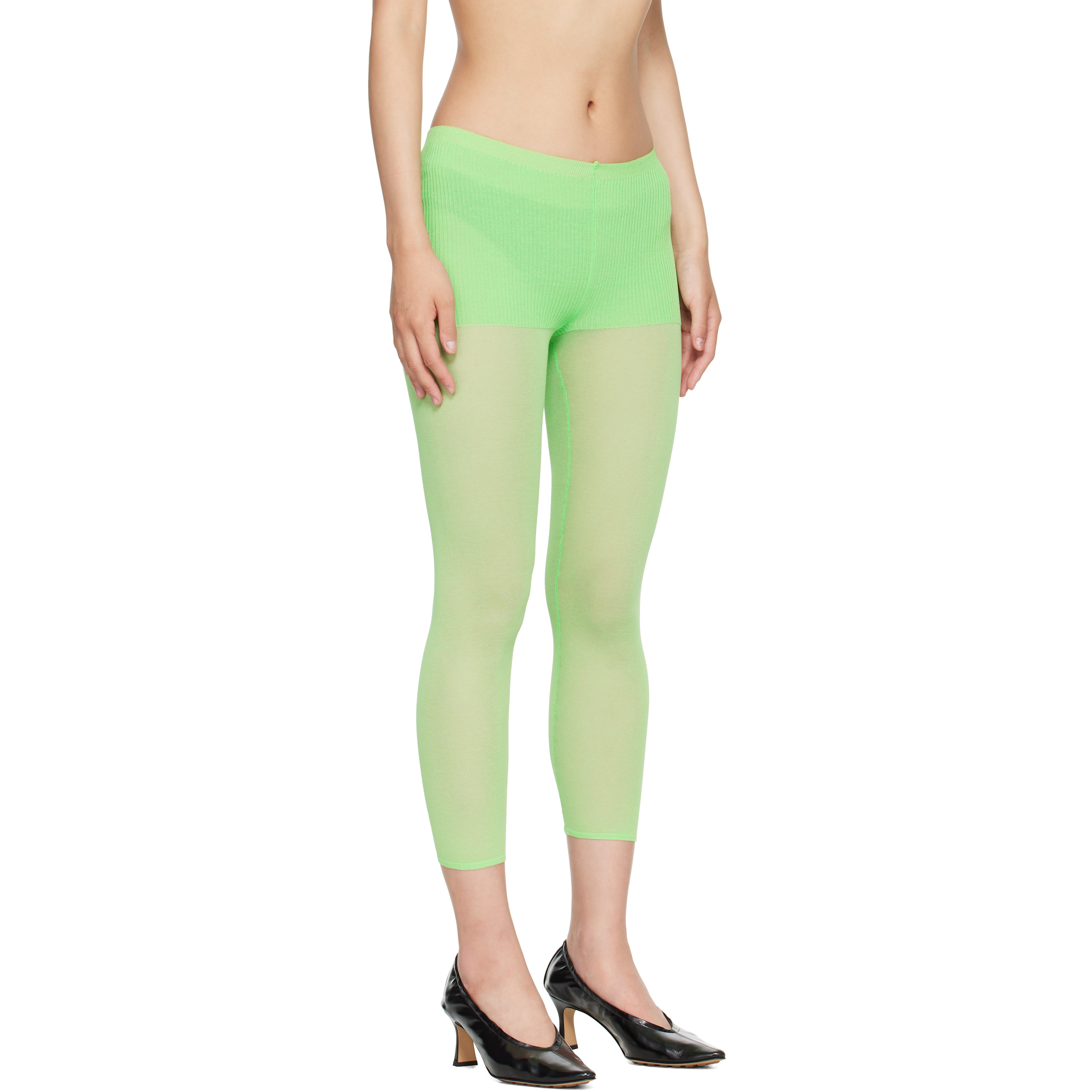 Green Meleta Leggings
