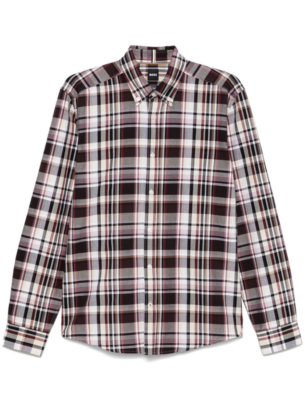 Plaid-check shirt - Red
