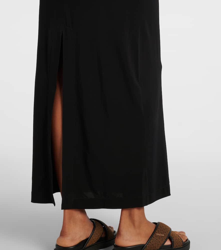 Ghiotto cutout halterneck maxi dress