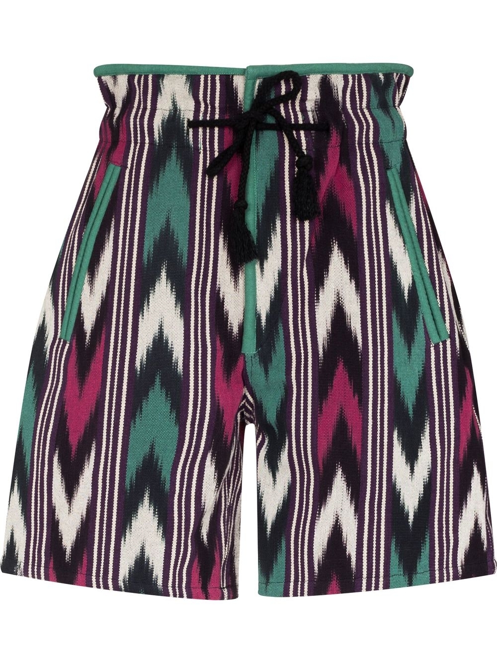 Linima graphic-print shorts - Neutrals