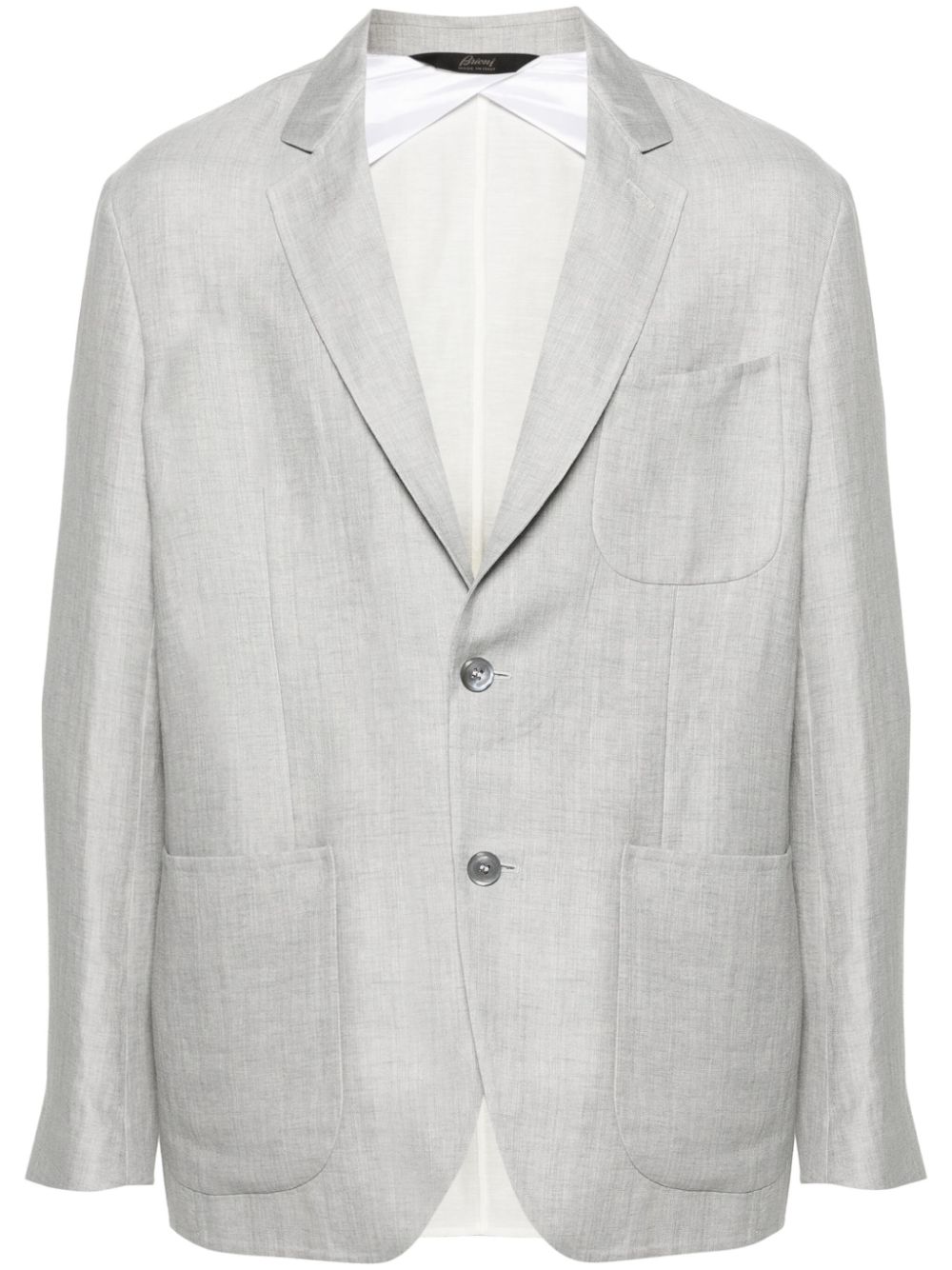 Single-breasted blazer - Grey