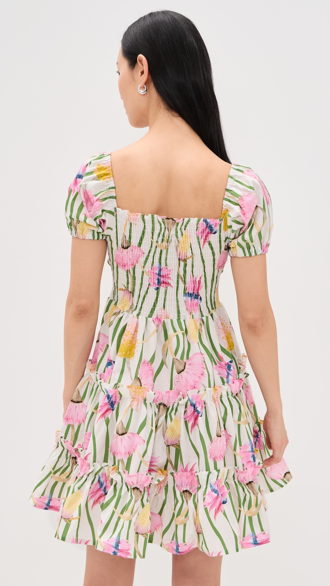 The Bloom Mini Dress Aussie desert flowers