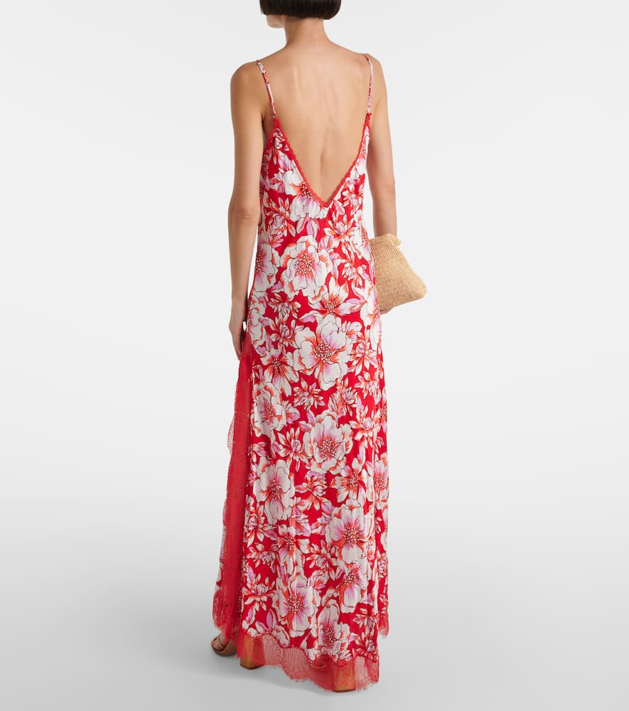 Lucia printed midi dress