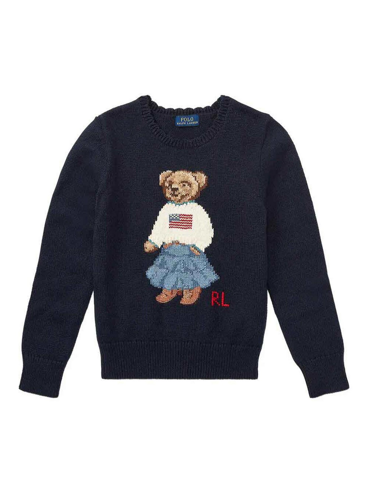 Iconic Bear Cotton Pullover