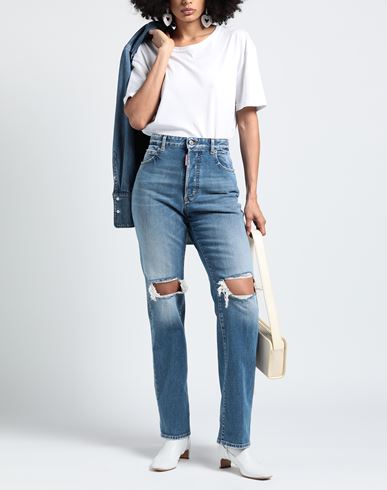 Woman Denim pants Blue
