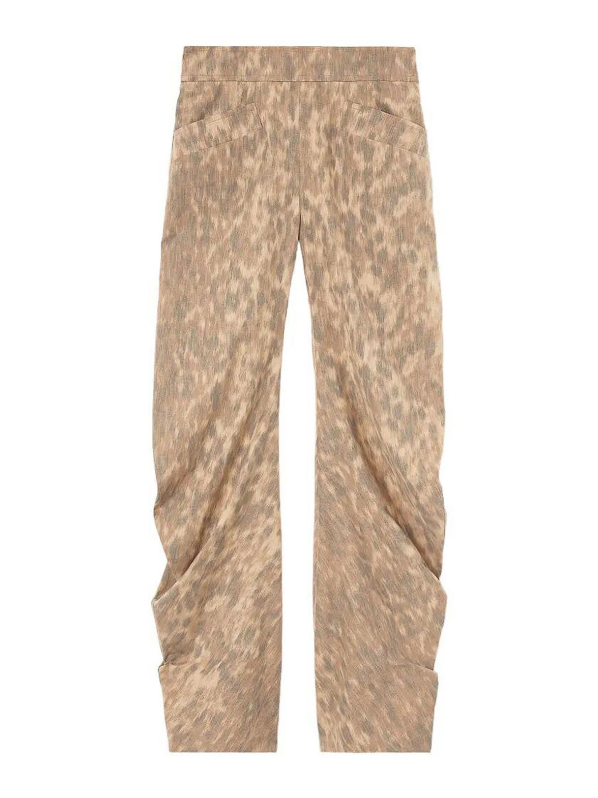 Printed Cotton Trousers