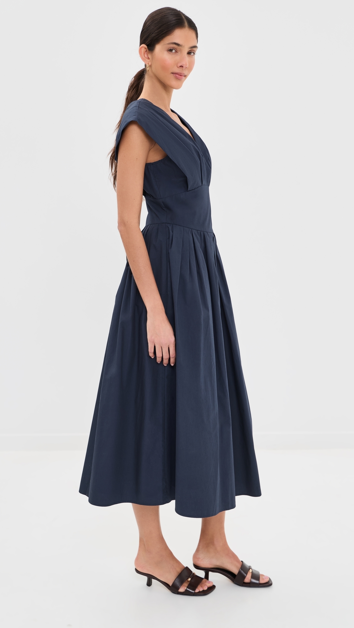 In Full Bloom Dress Navy