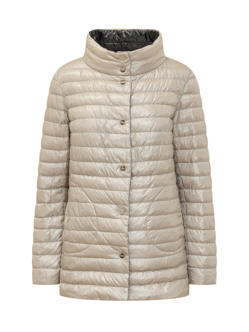 Herno - down coat high collar long sleeve