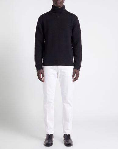 Courrèges Man Turtleneck Black Size S Merino Wool, Polypropylene