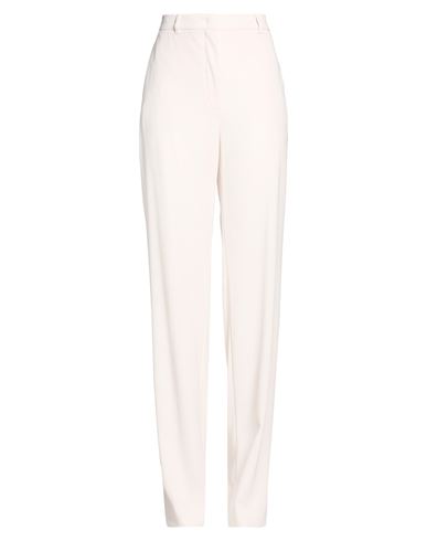 Woman Pants Beige Size 10 Virgin Wool
