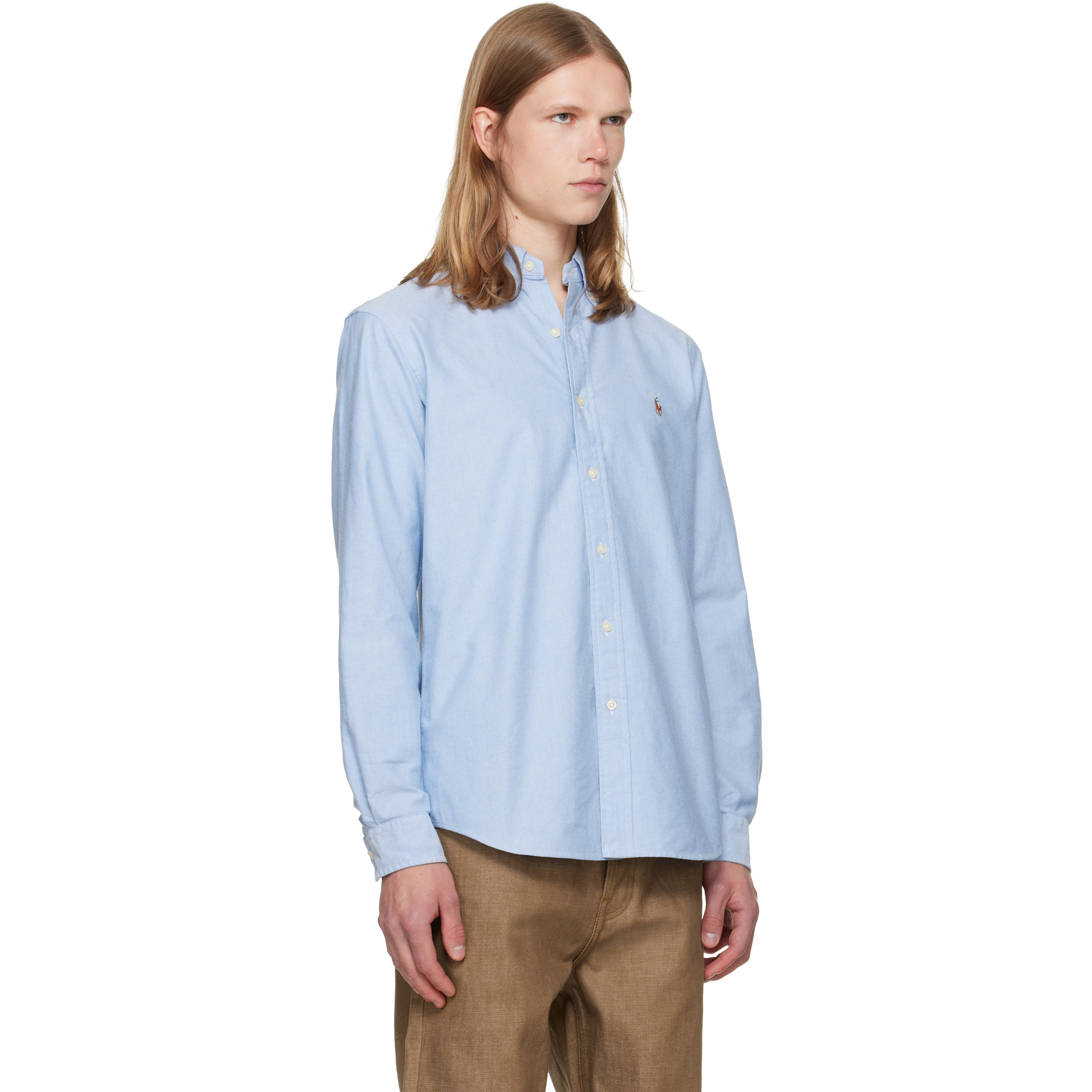 Blue 'The Iconic Oxford' Shirt