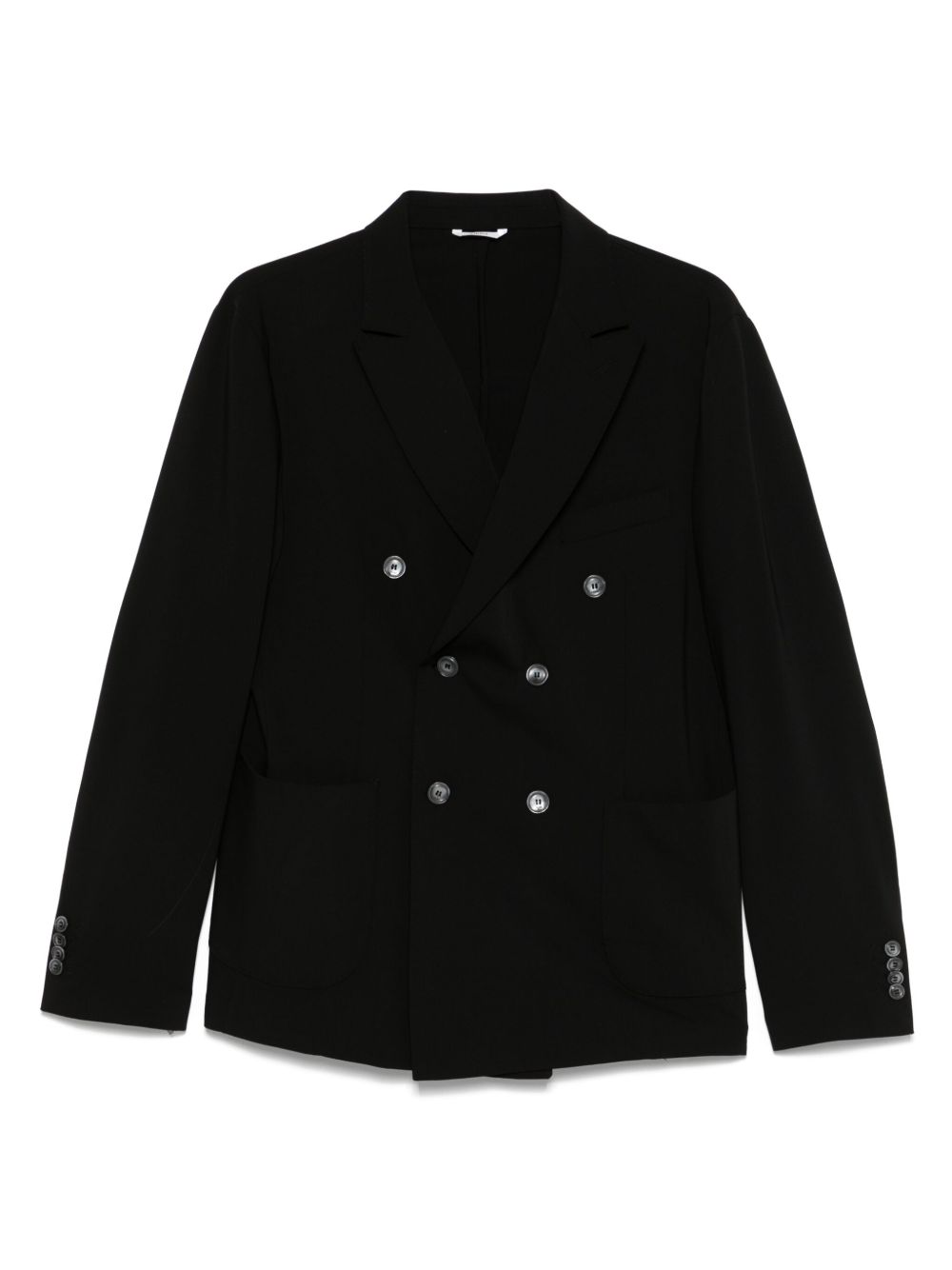 Cruna double-breasted blazer - Black
