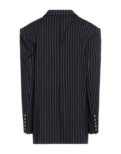 Woman Blazer Midnight blue Size 2 Virgin Wool, Elastane