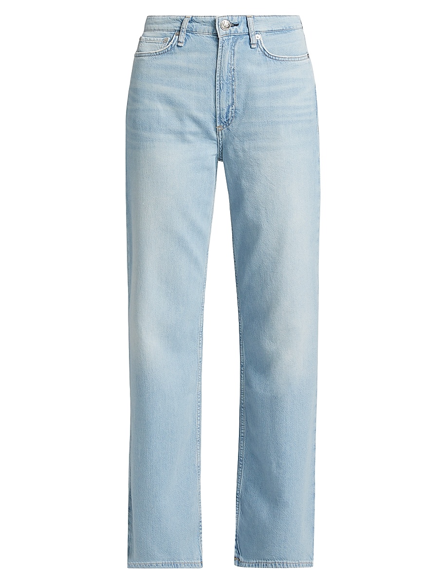 Women's Logan Featherweight Mid-Rise Wide-Leg Jeans - Greenport