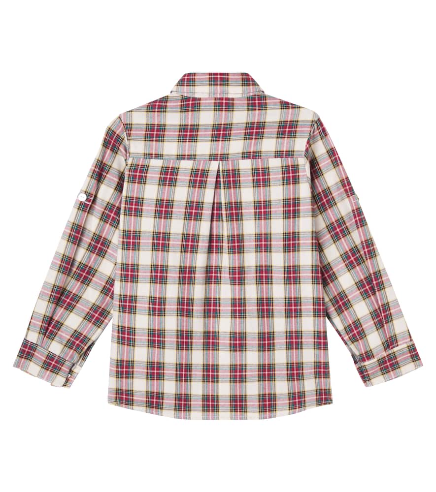 Nico checked cotton flannel shirt