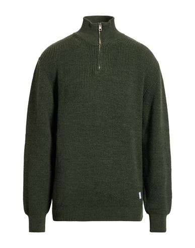 Man Turtleneck Military green Size XXL Acrylic, Polyester