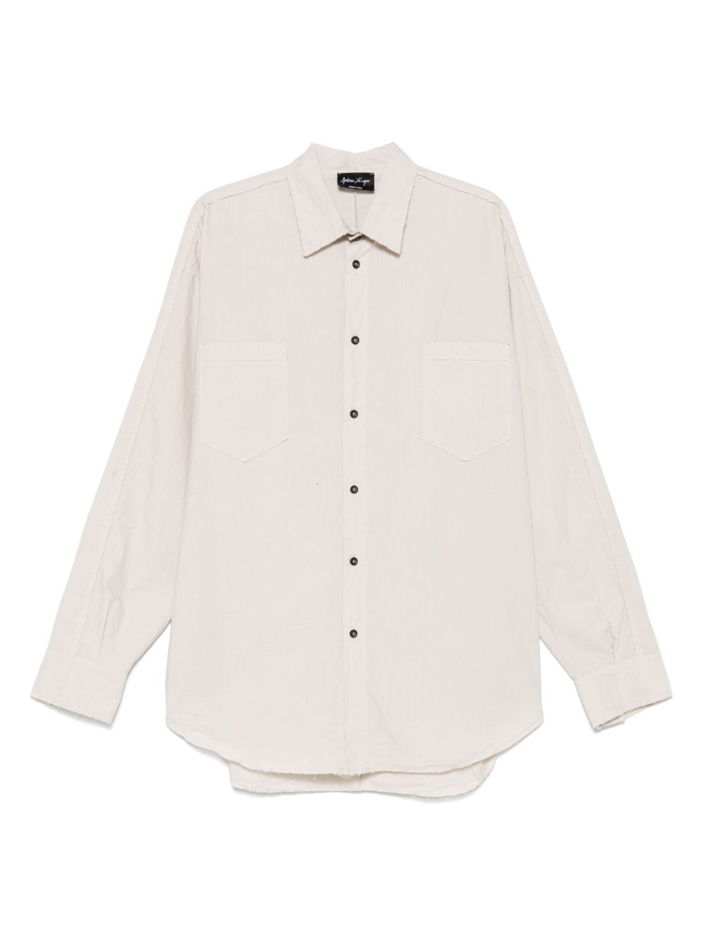 Andrea Ya'aqov cotton shirt - Neutrals