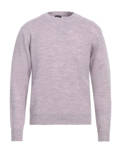 Man Sweater Lilac Size XXL Acrylic, Merino Wool, Alpaca wool