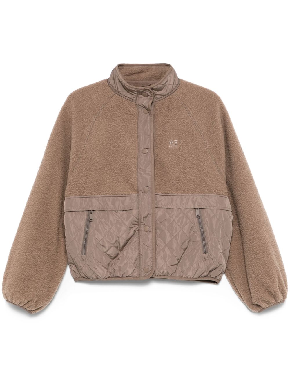 Quilted jacket - Brown