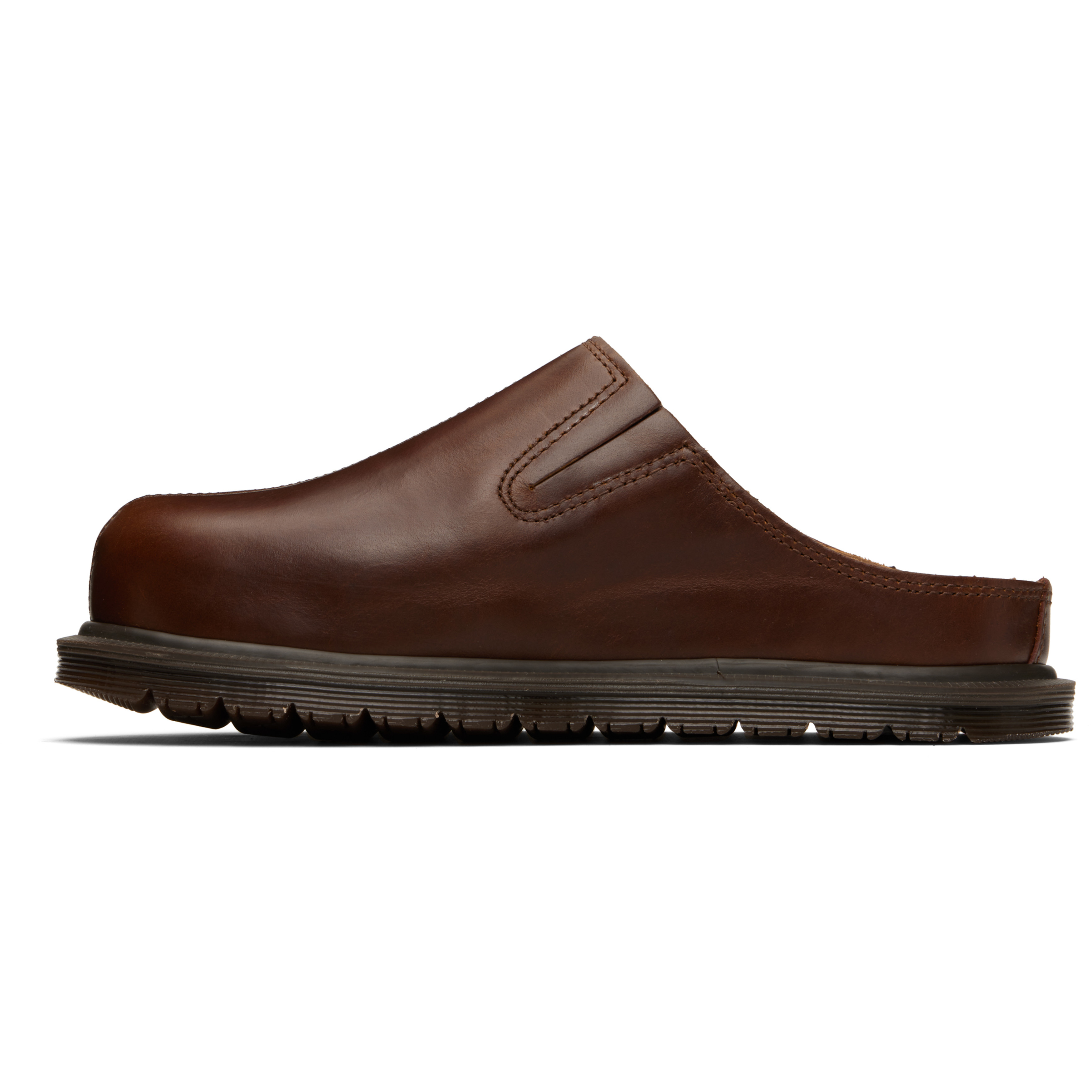 Brown San Mule Slip-on Loafers