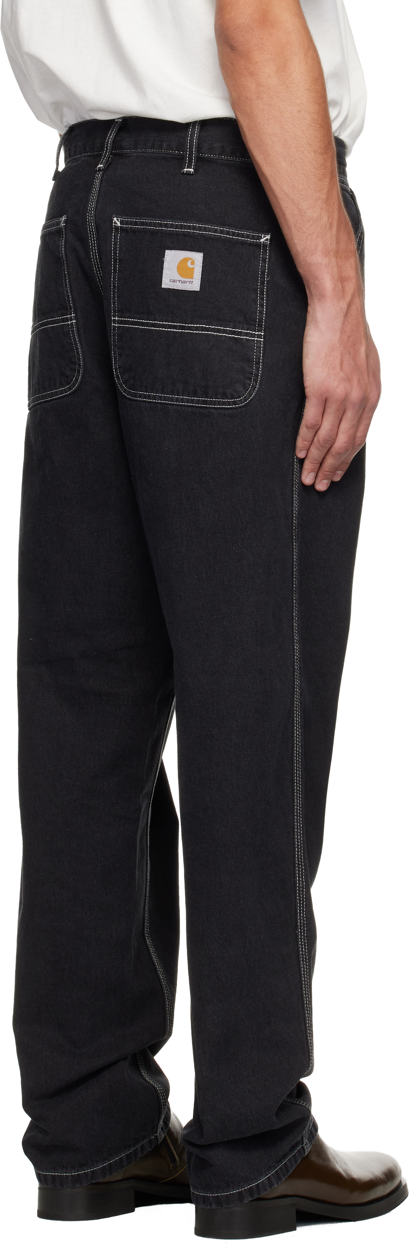 Black Simple Pant Jeans