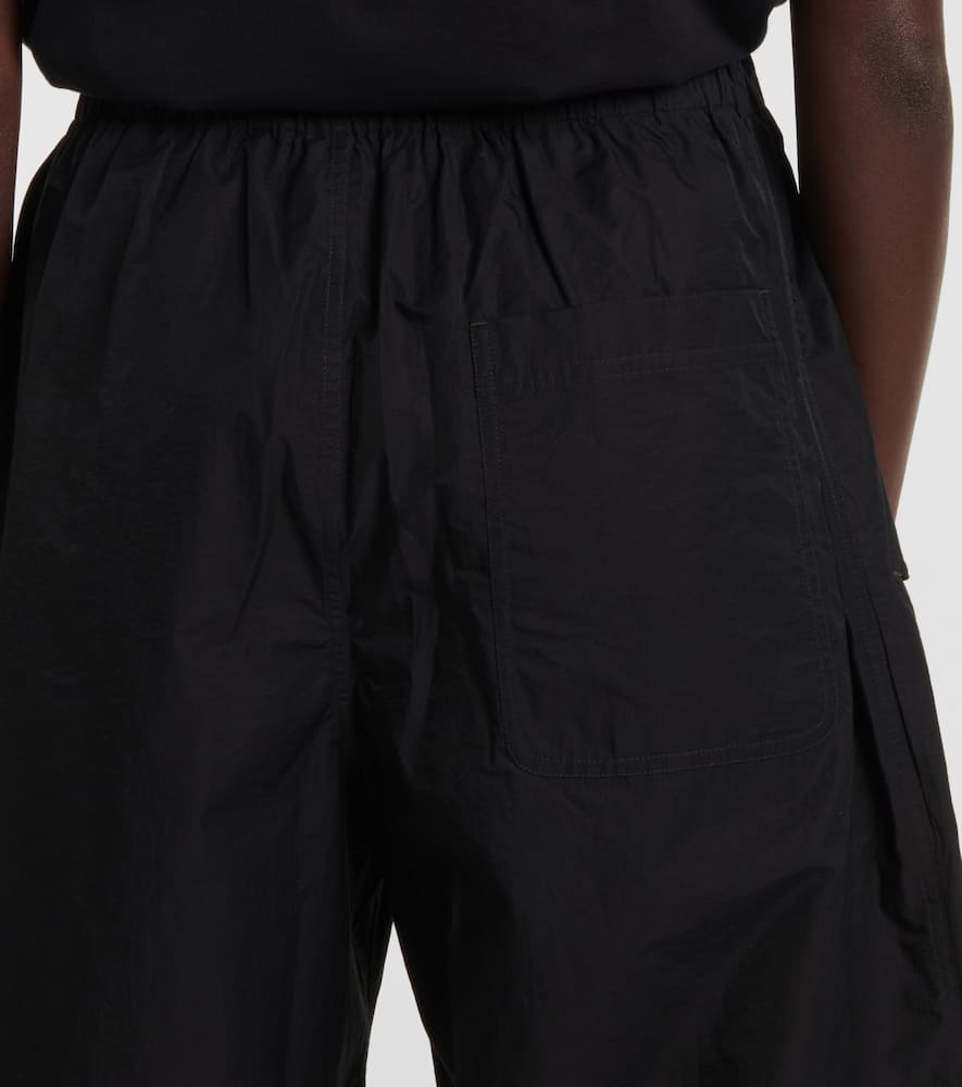 Wardrobe. NYC High-rise cotton-blend wide-leg pants