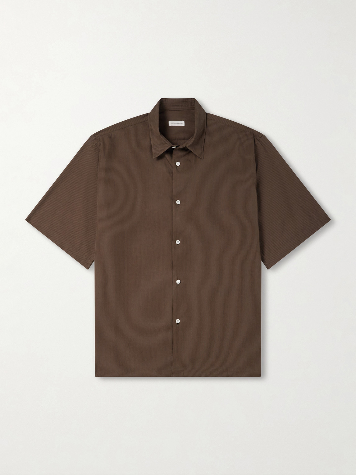 Cotton and Silk-Blend Shirt