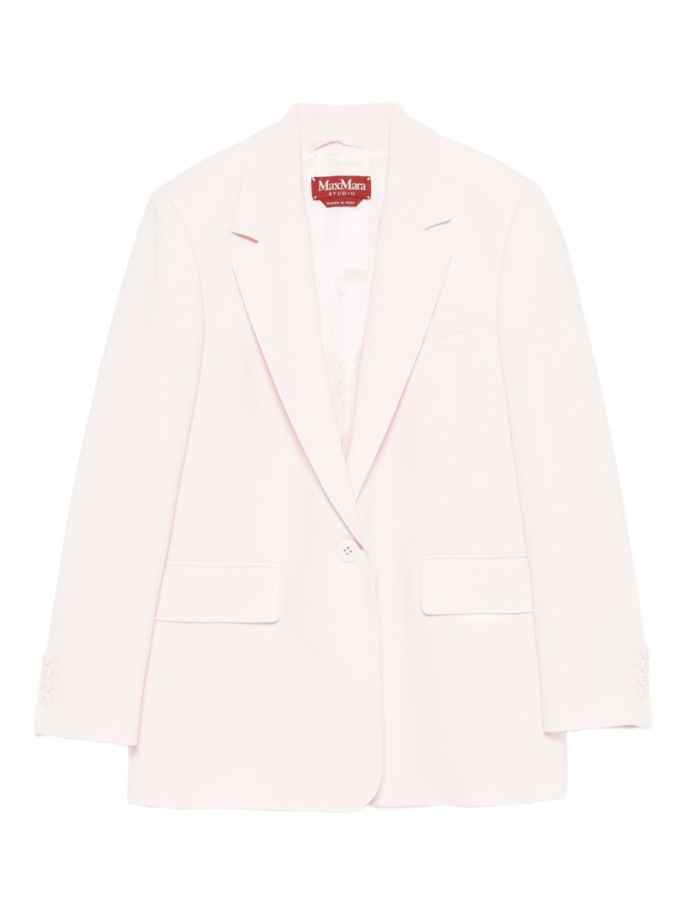 Cady Blazer with Vertical Side Stitching and Welt Pockets