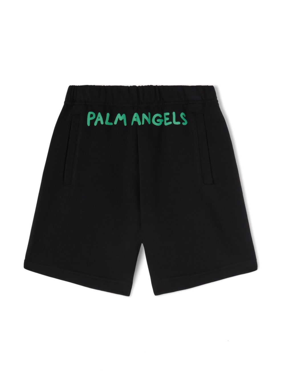 Logo track shorts - Black