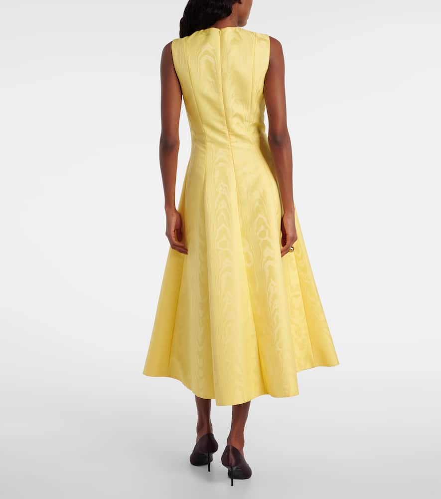 Mara moiré mikado midi dress
