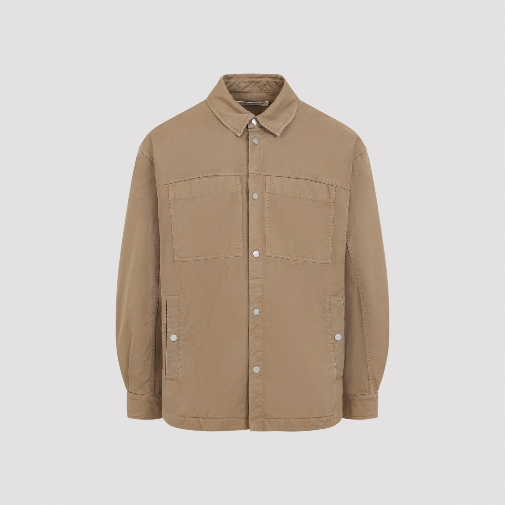 Flap Pocket Stripe Back Shirt