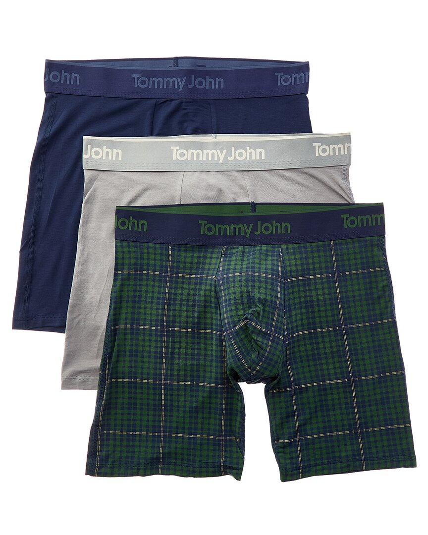 Set Of 3 Second Skin 6In Boxer Brief