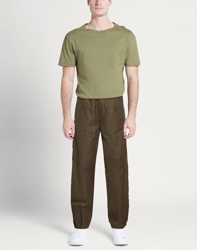 Man Pants Military green Size XL Cotton, Polyester, Polyamide
