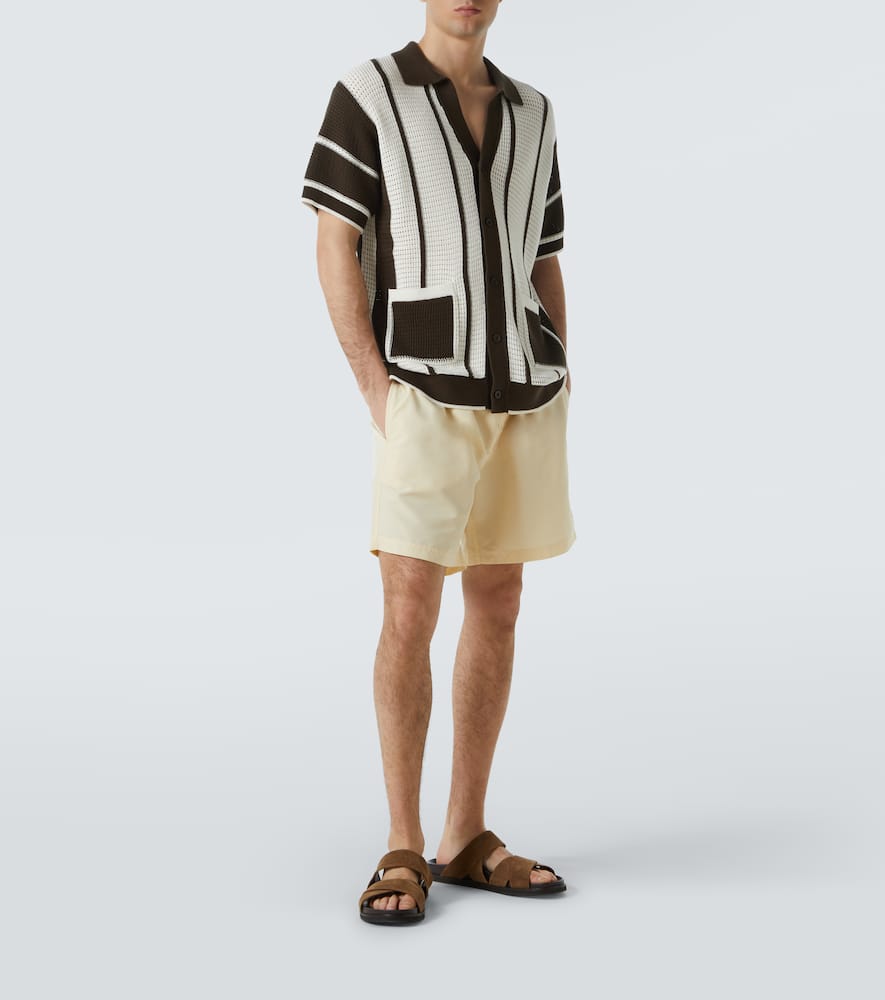 Fabricio cotton crochet cardigan