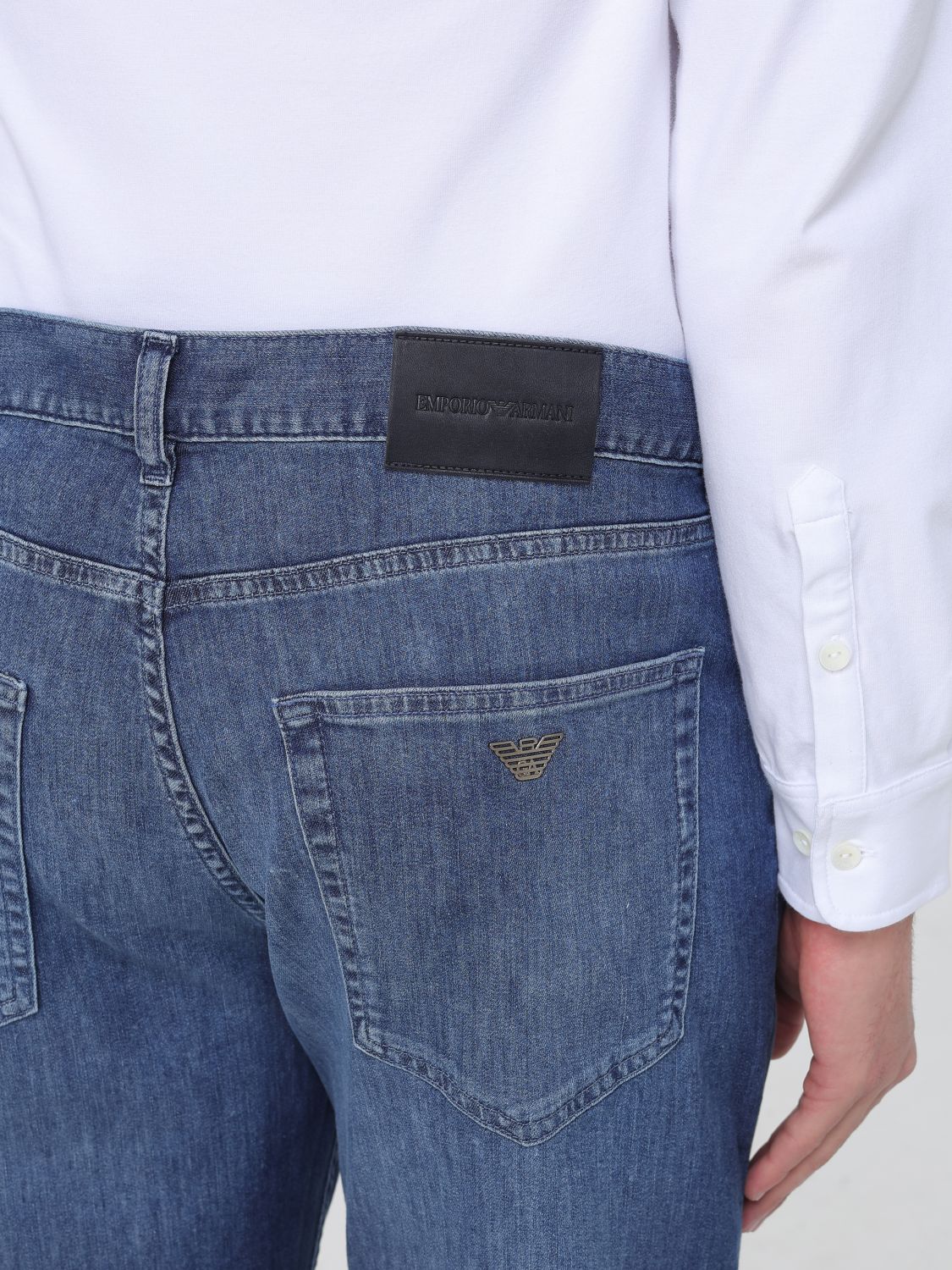 Jeans Men color Stone Washed