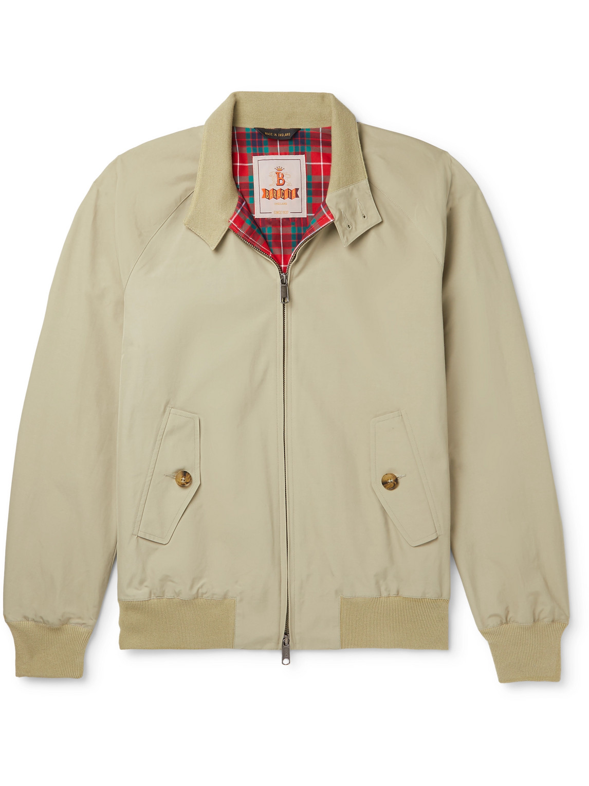 G9 Cotton-Blend Harrington Jacket