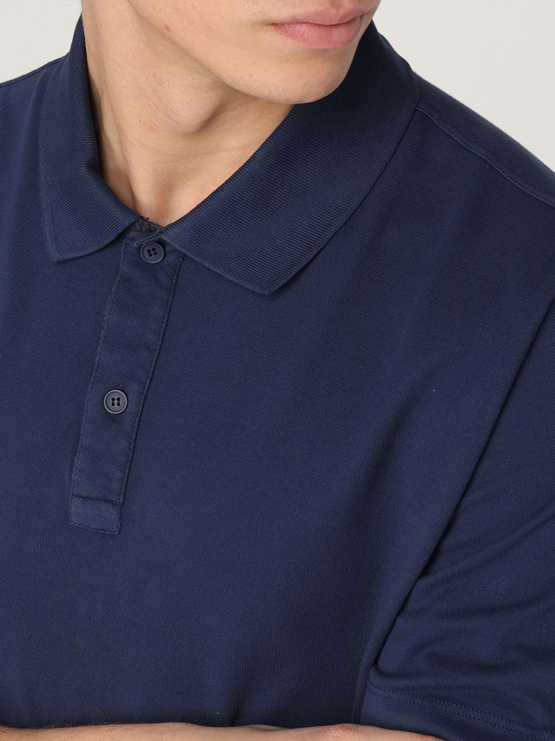 Polo Shirt Men color Blue