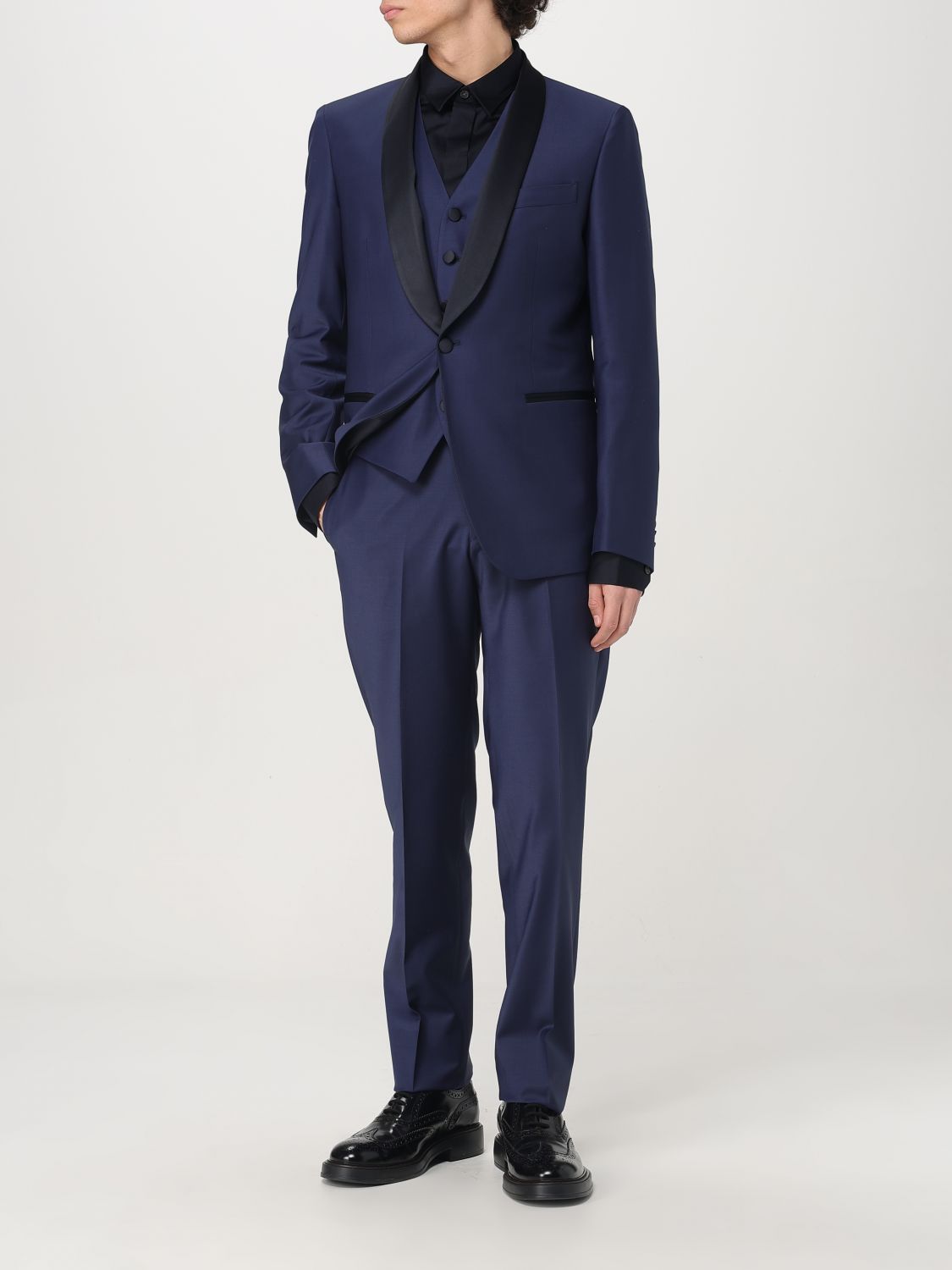 Suit COLAMARINO Men color Blue
