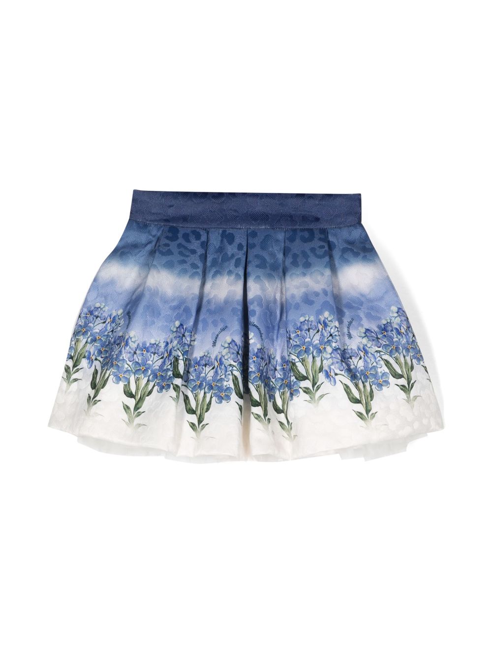 Floral-print skirt - Pink