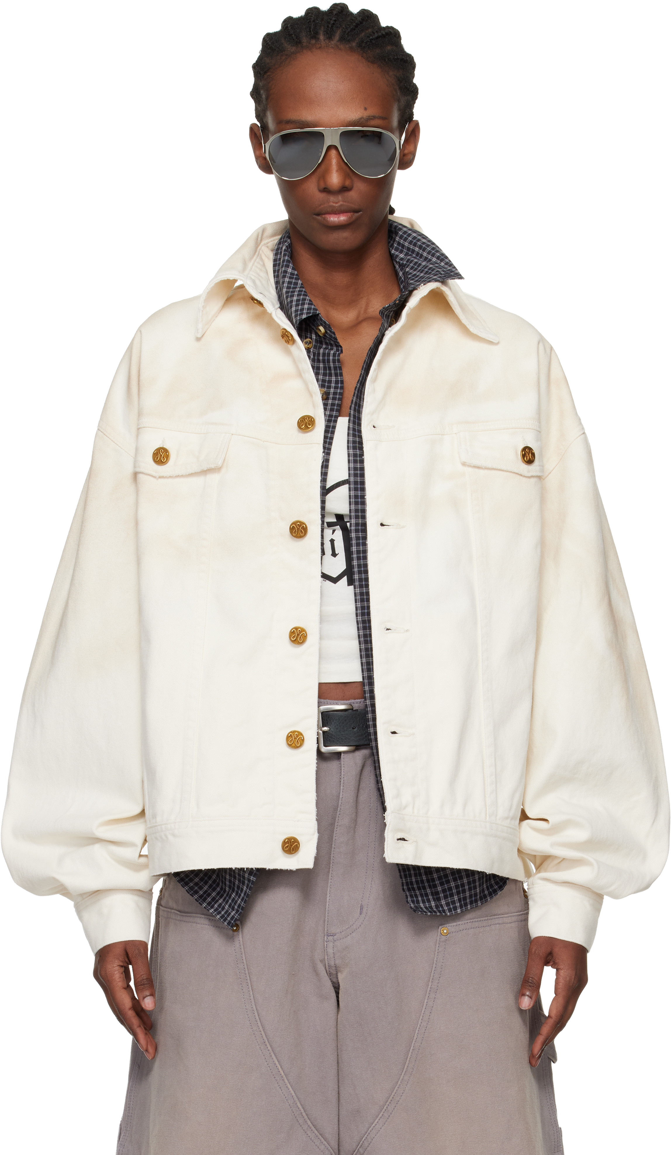 Off-White Chachi Denim Trucker Jacket
